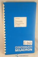 Cincinnati-Cincinnati Milacron-Cincinnati Milacron Parts #s 1 and 2 Micro-Centric Chuck Grinding Machine Manual-DE-DL-01